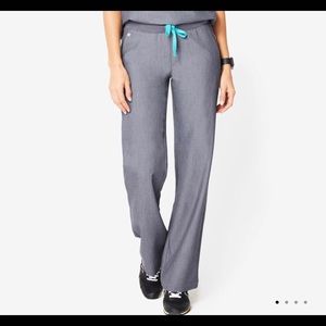Wide leg figs scrub pant